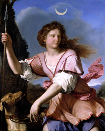 La Diana Cacciatrice del Guercino