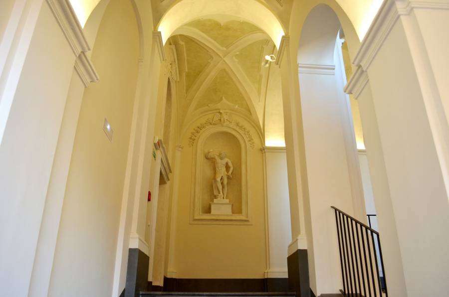 Interno di Palazzo de' Mayo a Chieti