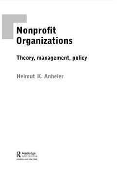 «Non profit Organizations: Theory