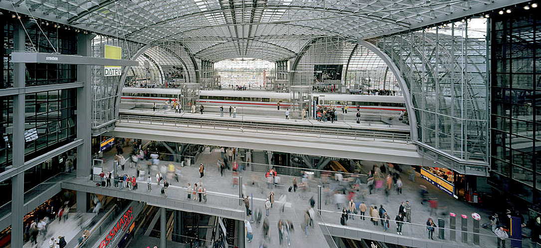 La stazione centrale di Berlino