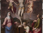 Crocifissione con la Madonna San Giovanni Evangelista e Maria Maddalena