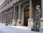 L'ingresso del Museo Egizio a Torino. Foto Georgius LXXXIX-Wikipedia